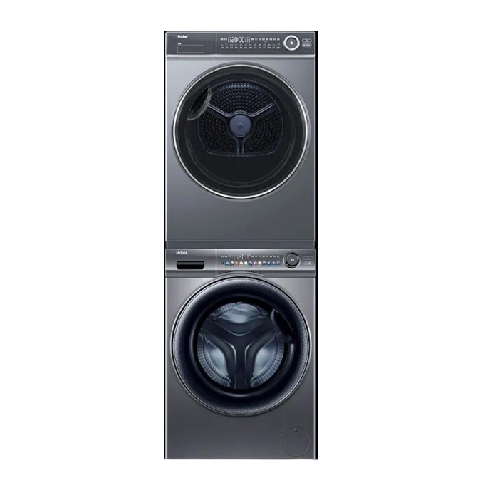 国家补贴：海尔 Haier 云溪系列 EG100MATESL6+HGY100-F376U1 热泵式洗烘套装 10KG 极夜灰 券后5176.01元