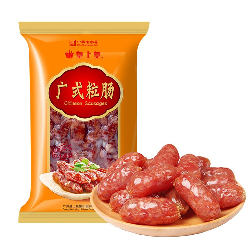 皇上皇 廣式粒腸 400g 袋裝 39.2元