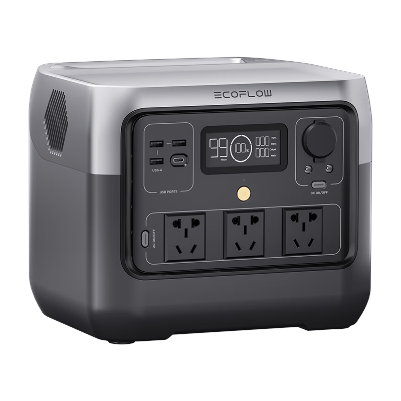 政府補貼，plus:正浩睿 RIVER 2 Pro 【70分鐘閃充】移動電源戶外電源220V 800W大容量自駕車載露營便攜充電寶電池 1147.64元（需領(lǐng)券）