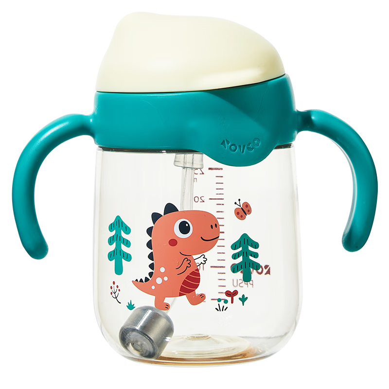 日康 儿童水杯 PPSU学饮杯吸管杯 250ml 18.68元