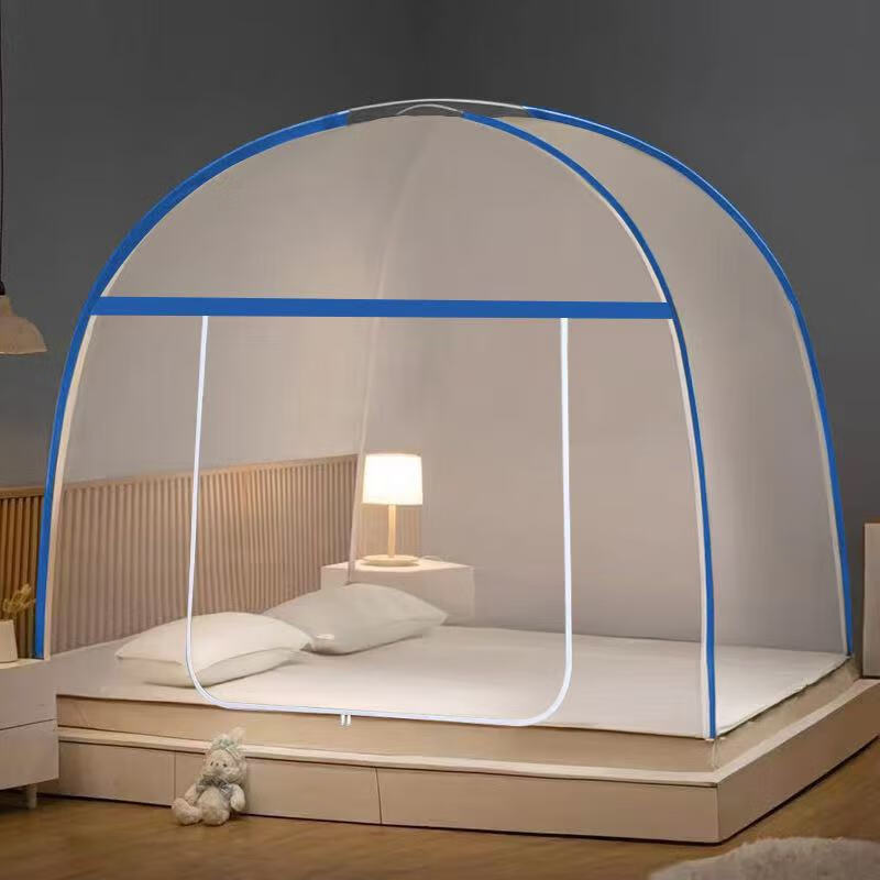 夏資蘭 CHARMZLAN 蒙古包蚊帳免安裝全底 200cm*150cm 券后29.9元