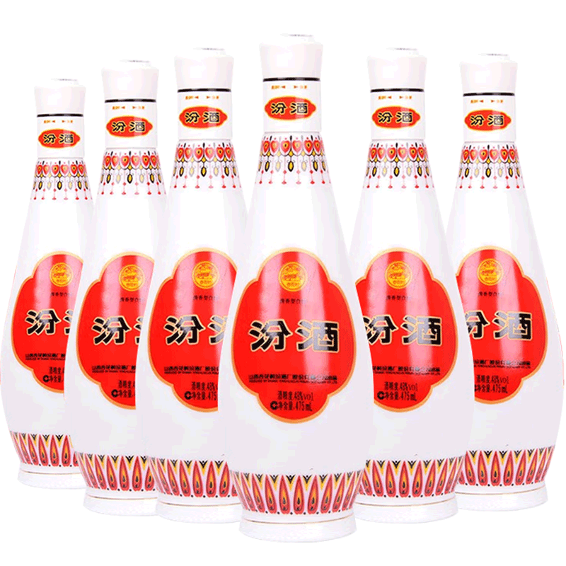 plus會(huì)員:汾酒 乳玻汾酒 清香型 48度 475mL*6瓶 +湊單 269.4元，湊136.2元（共408.6）