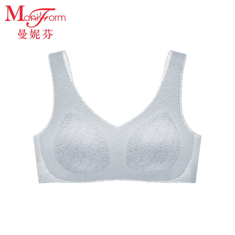 曼妮芬 少女文胸?zé)o鋼圈無(wú)痕蕾絲內(nèi)衣運(yùn)動(dòng)風(fēng)學(xué)生透氣胸罩 135元