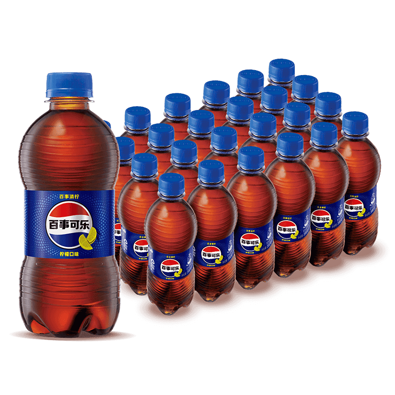 微信小程序：百事可乐 碳酸汽水饮料 300ml*24瓶 21.9元包邮