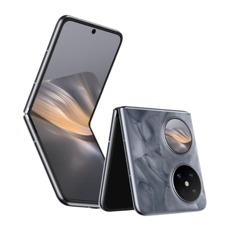 plus会员:HUAWEI Pocket 2 超平整超可靠 全焦段XMAGE四摄 12GB+256GB 大溪地灰 华为折叠屏手机 5416.51元包邮（学生会员低至5366.51元）