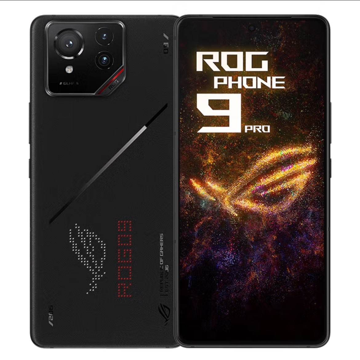 国补：ROG9pro 游戏手机 骁龙8至尊版 16G+512G矩阵式液冷散热 185HZ E6电竞屏 曜石黑  5349元