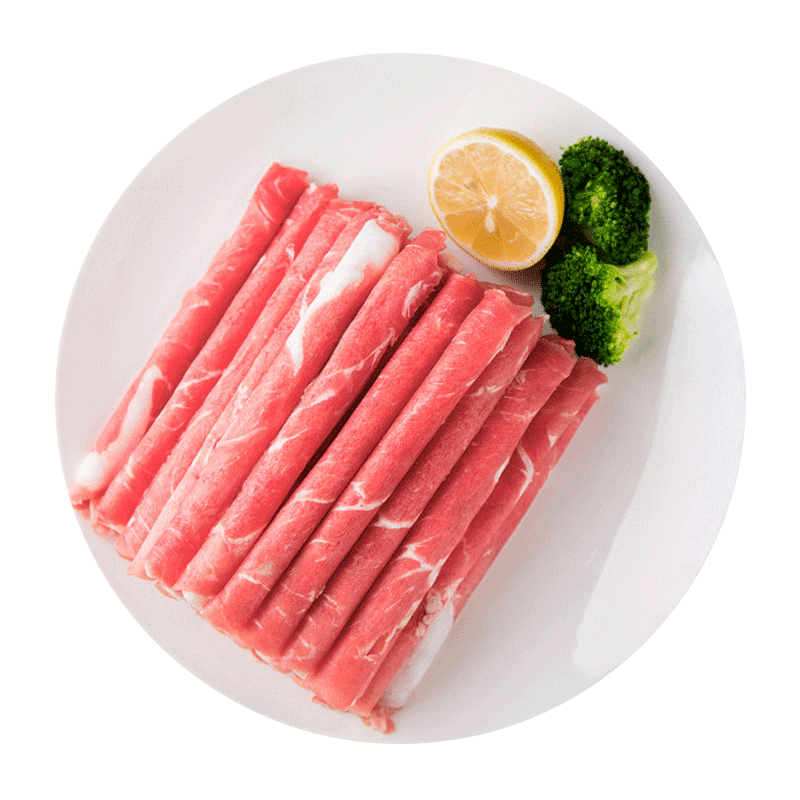 恒都尚选 肥牛卷200g 5盒装 49.9元包邮（需领券）