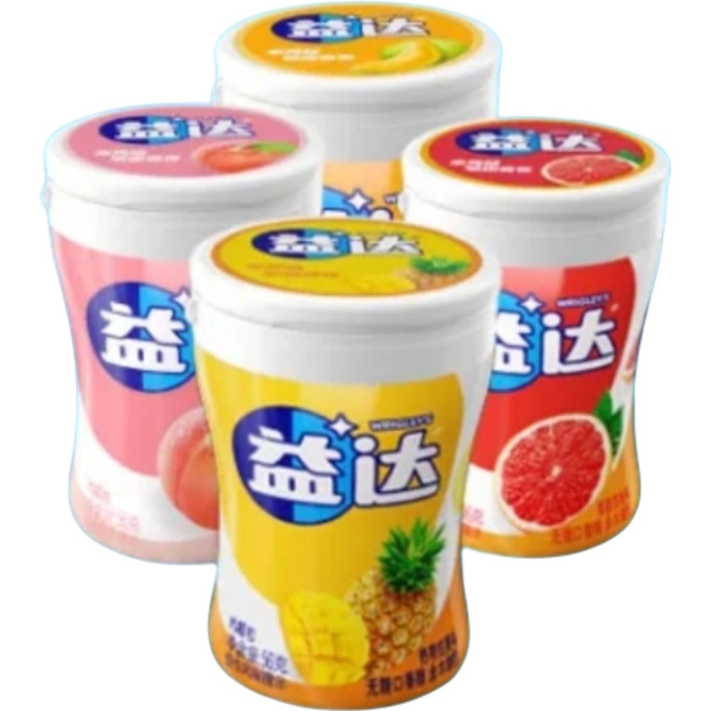 微信小程序：益达 无糖口香糖 混合口味 56g＊4瓶 28.9元包邮