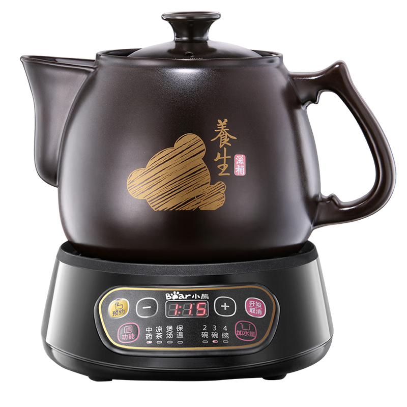 PLUS會(huì)員: 小熊（Bear）煎藥壺 3升 JYH-A30A1 126.86元包郵（需領(lǐng)券）