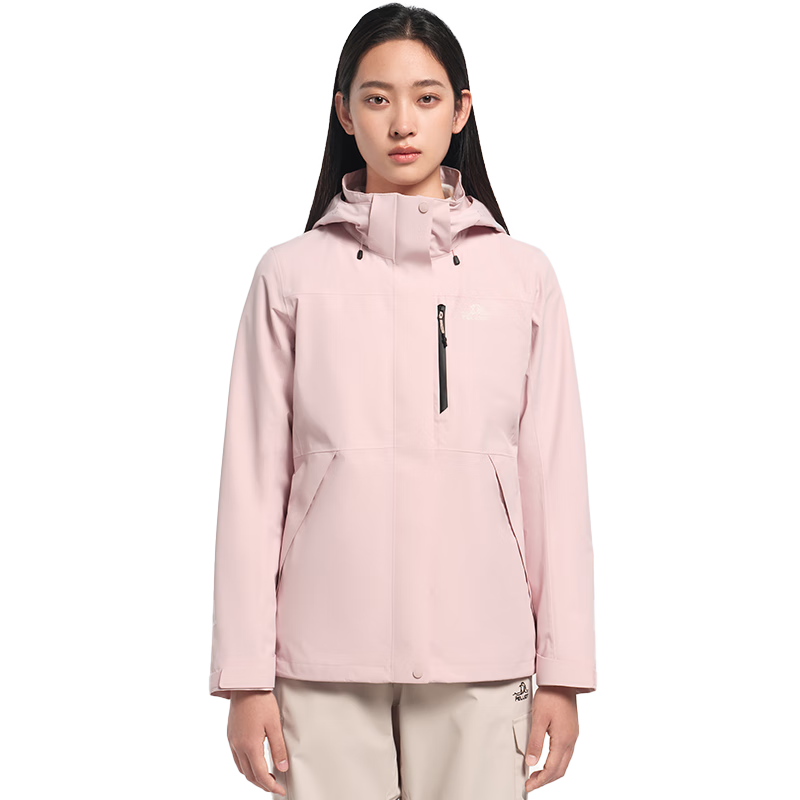 PLUS会员：伯希和（Pelliot）男女同款 [经典3.0] 冲锋衣三合一 抓绒外套 520.52元（需领券）