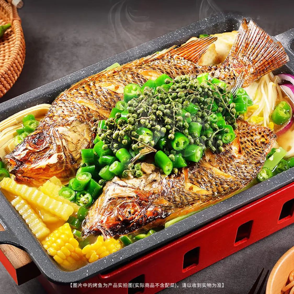 國(guó)聯(lián) 小霸龍 風(fēng)味烤魚青花椒風(fēng)味 1kg/盒 23.3元（26日0點(diǎn)秒殺）