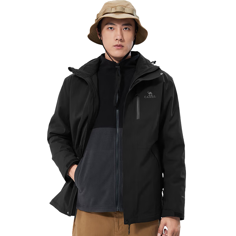 PLUS會員：CAMEL 駱駝 CamelTex 戶外御寒沖鋒衣 332.9元包郵（需用券）