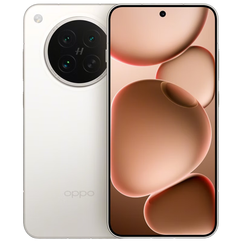 PLUS会员：OPPO Find X8s 16GB+512GB 月光白 极窄四等边 天玑9400+ AI 5G手机 赠话费券 4274.01元（需领券）