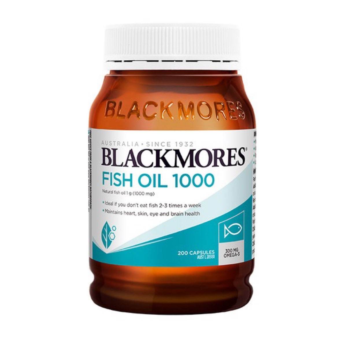 需入会：澳佳宝Blackmores深海鱼油胶囊 原味200粒/罐 64元包邮