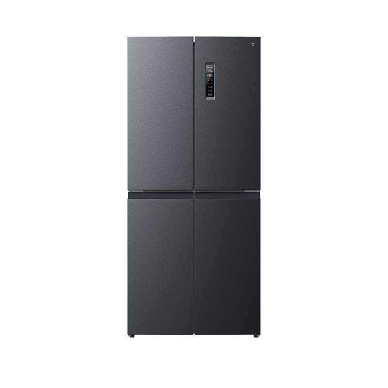 PLUS会员：MI/小米 冰箱 一级能效十字对开门分区养鲜 430升 BCD-430WMSA 墨羽岩 1399.2元包邮
