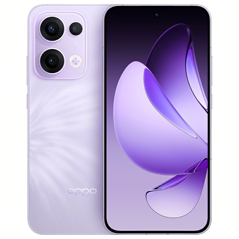國家補(bǔ)貼、PLUS會員：OPPO Reno13 5G手機(jī) 12GB+256GB 蝶蝶紫 1663.97元