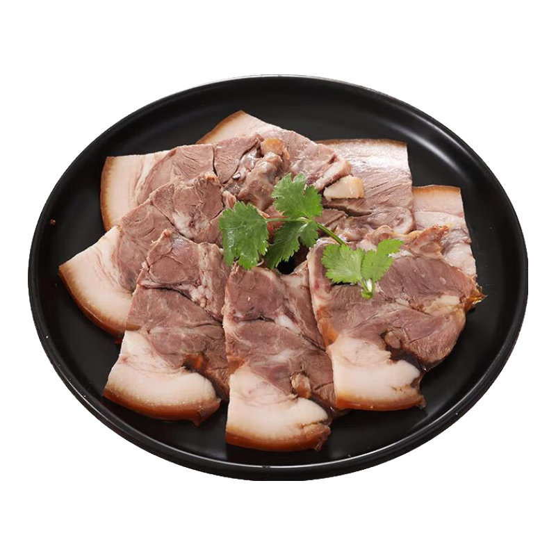 plus會員：大紅門 香鹵豬頭肉450g*4 熟食臘味即食 扒豬臉肉下酒菜量販裝 136.92元（合17.11/袋，合68.46元/件）