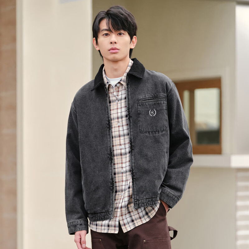 gxgjeans gxg.jeans男装 夹克合集 Q款-黑色 JFD1E800091 L (175) 券后129元