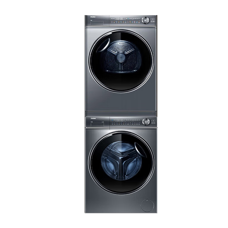 PLUS會(huì)員：Haier 海爾 云溪系列 BD14376LU1+176熱泵洗烘套裝 3598.4元包郵
