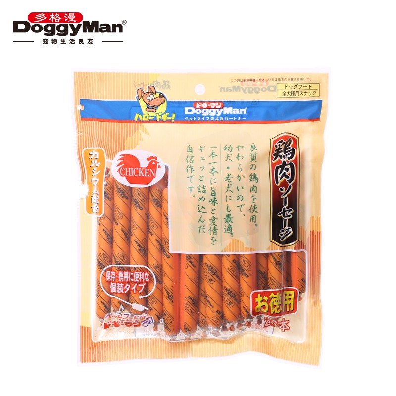 多格漫 狗狗火腿肠30根 21.5元
