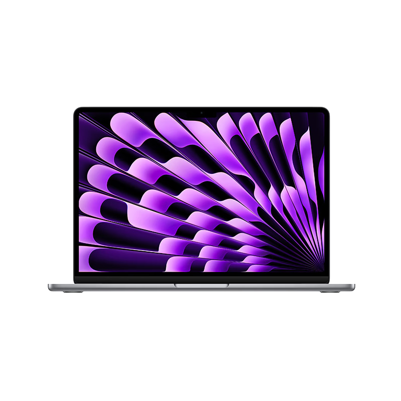 Apple/蘋果AI筆記本/2024 MacBook Air 13.6英寸 M3 (8 8核) 16G 256G深空灰色電腦 MC8G4CH/A 5258.41元