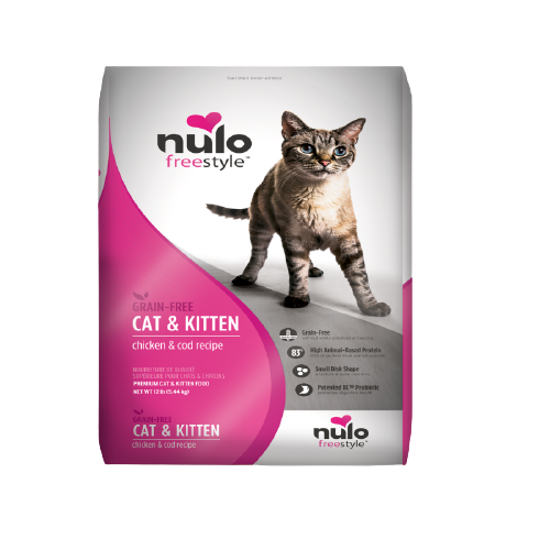 京东PLUS：Nulo 自由天性成长系列 鸡肉鳕鱼全阶段猫粮 5.44kg 279.4元（双重优惠）