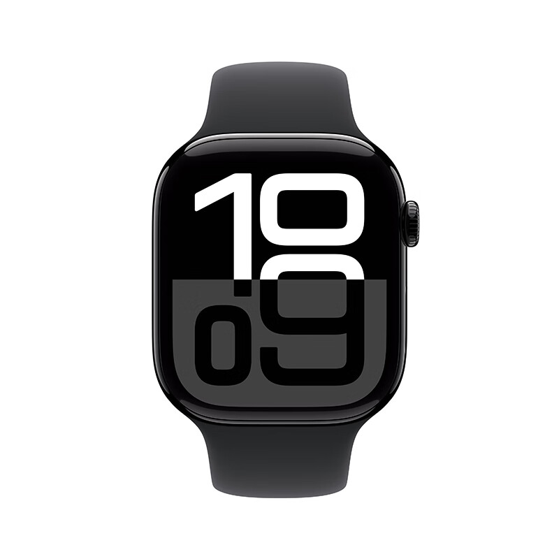 今日必买：苹果 Apple Watch Series 10 智能手表 GPS款 46mm 亮黑色 黑色橡胶表带 M/L 券后1481.14元