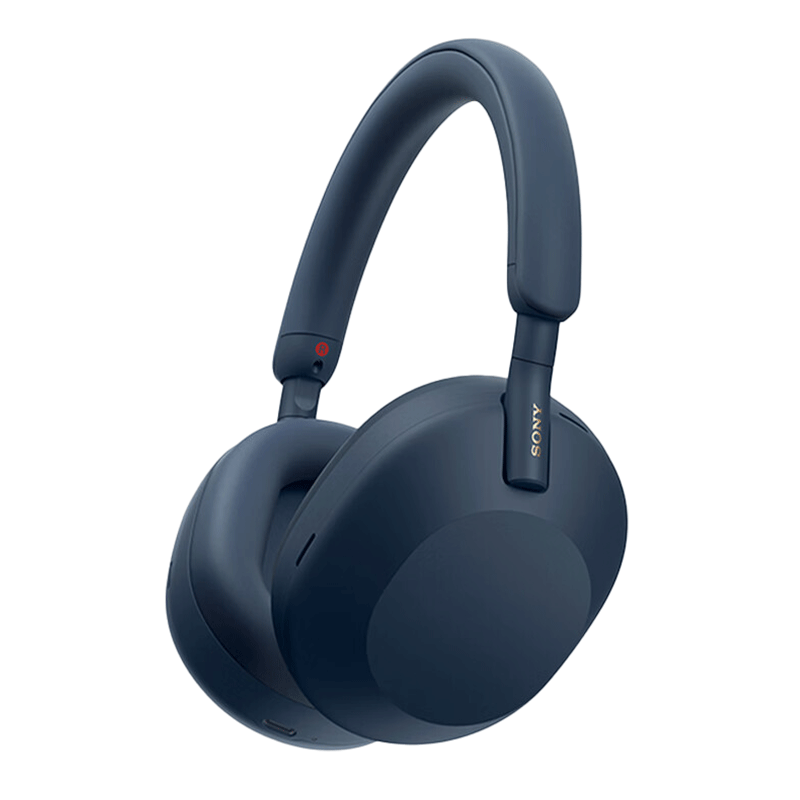 PLUS會員: 索尼（SONY）WH-1000XM5 頭戴式無線降噪耳機 AI智能降噪（1000XM4 升級款）深夜藍色 1634.05元（需領券）