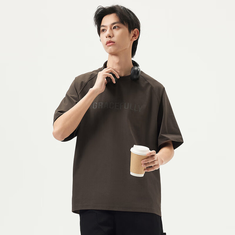 gxgjeans 超值神车！多色字母印花短袖T恤 多色可选 券后59元