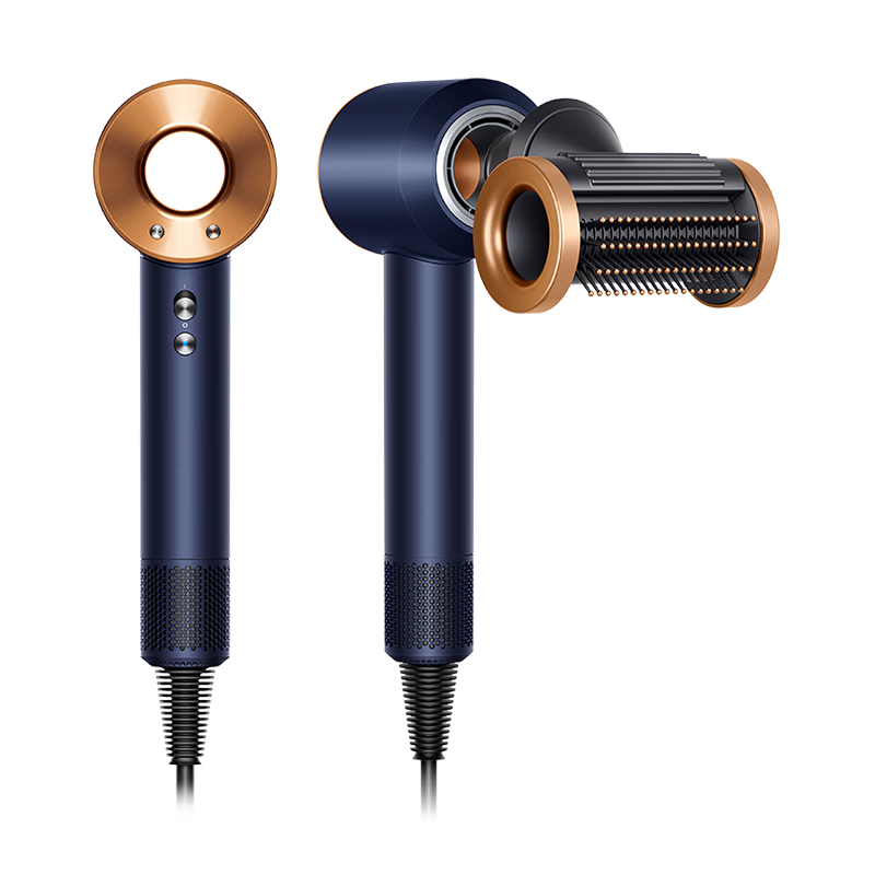 PLUS會(huì)員：DYSON 戴森 HD15 高速吹風(fēng)機(jī) Dyson Supersonic 負(fù)離子 藏青銅色 經(jīng)典款 1949.98元（需領(lǐng)券）