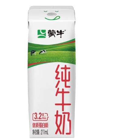 20點(diǎn)開始：蒙牛 純牛奶 全脂滅菌乳康美笑臉包211mL×10包（京東定制）禮盒裝 24.9元