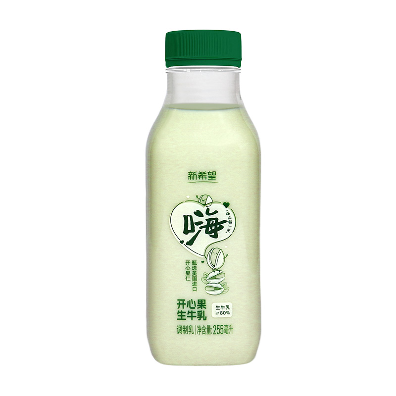 新希望 鮮牛奶 開心果生牛乳255ml*8瓶 券后24.9元