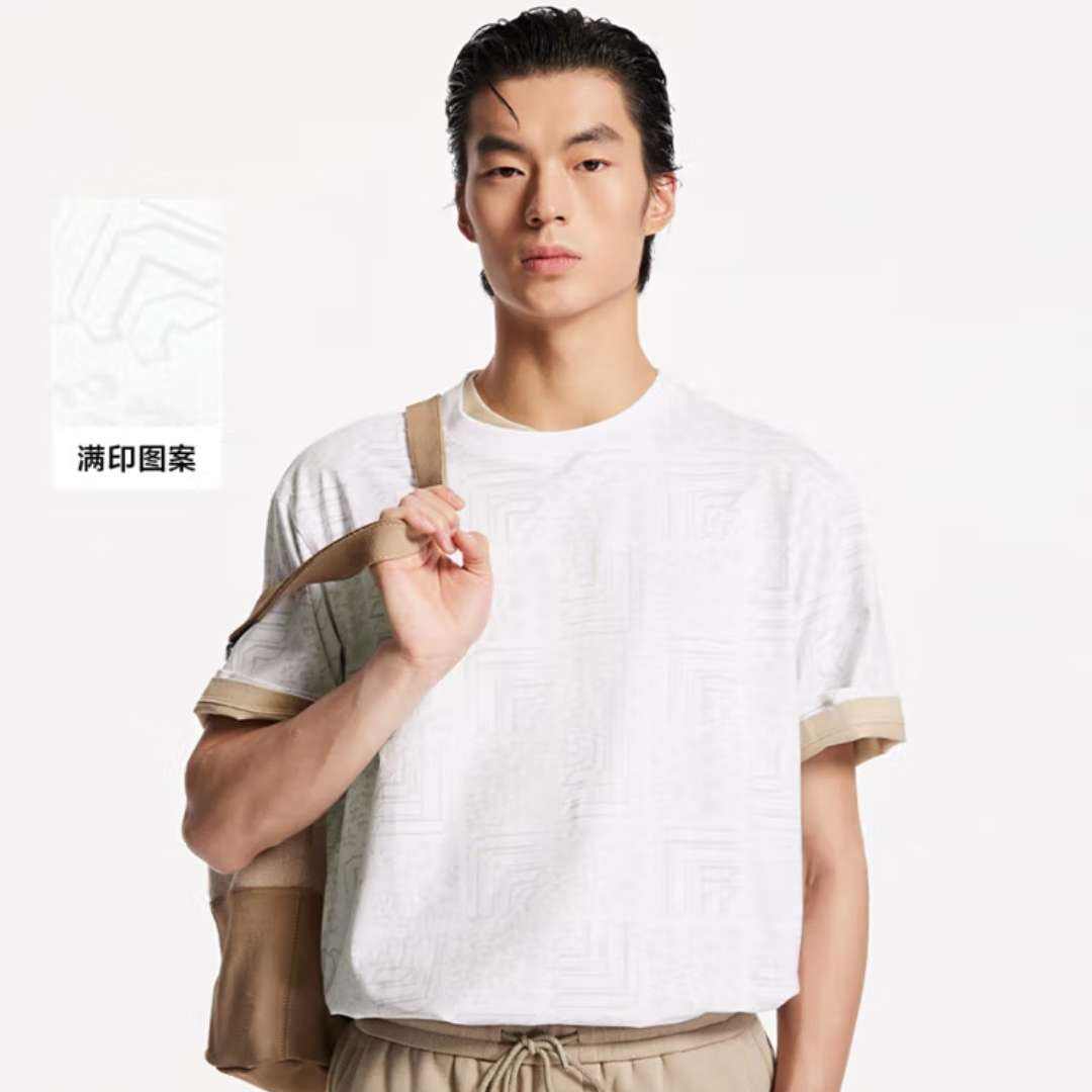 plus會(huì)員：杰克·瓊斯 男士純棉休閑T恤 59.3元、包郵