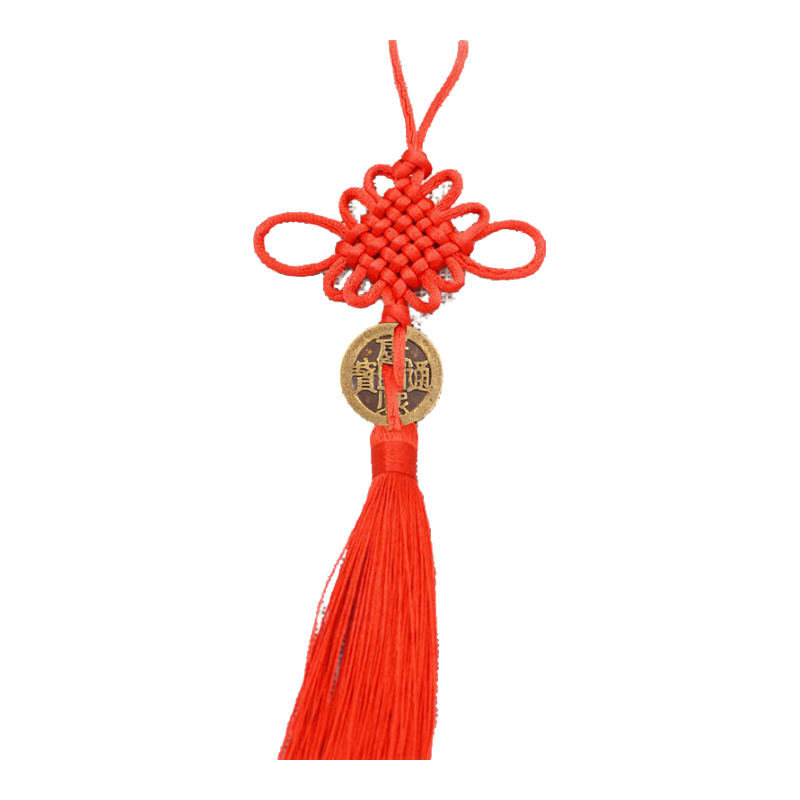 侑家良品 銅錢中國結(jié)擺件 4.95元（需領(lǐng)券）