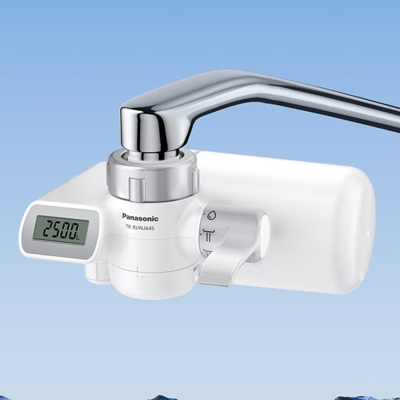 京东PLUS：松下 Panasonic TK-EUNJ64S 可直饮龙头净水器 350.22元（双重优惠）