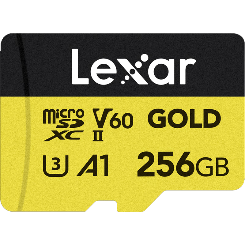 雷克沙（Lexar）tf卡 switch内存卡运动相机无人机内存卡gold系列 256G 读速280/s 写速180MB/s UHS-II V60TF卡 2126元（需领券PLUS会员，合531.5元/件）