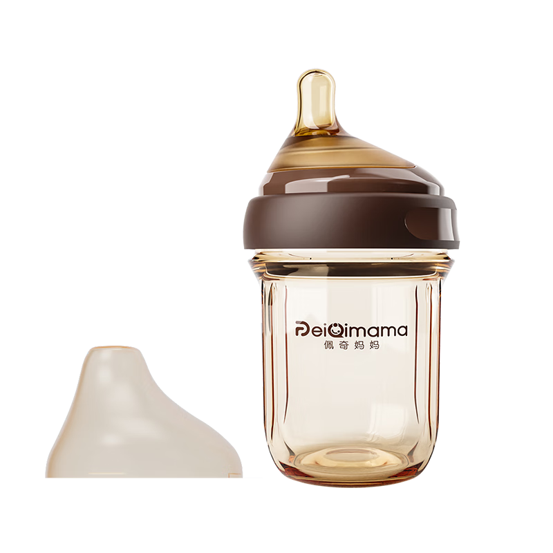 佩奇妈妈婴儿奶瓶0-3-6个月新生儿奶瓶偏心奶瓶PPSU180ml 40.51元（需领券）