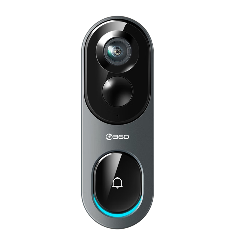 限地區(qū)、360可視門鈴6Pro 500萬超清畫質(zhì)家用監(jiān)控智能門鈴電子貓眼攝像頭無線wifi手機(jī)遠(yuǎn)程查看對講 249.98元