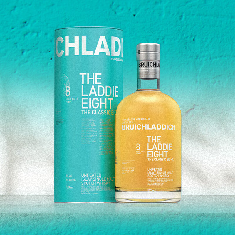 plus會(huì)員：布赫拉迪（Bruichladdich） 8年 蘇格蘭艾雷島 單一麥芽威士忌 700ml 50度 217.55元