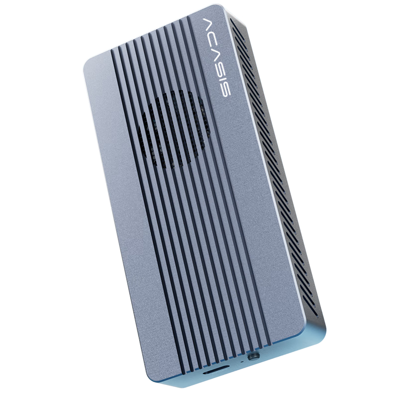 plus会员:阿卡西斯 USB4.0硬盘盒NVMe M.2硬盘盒40Gbps雷电5/4/3适用苹果Mac mini M4笔记本SSD固态外置盒TBU405ProM1 455.7元包邮