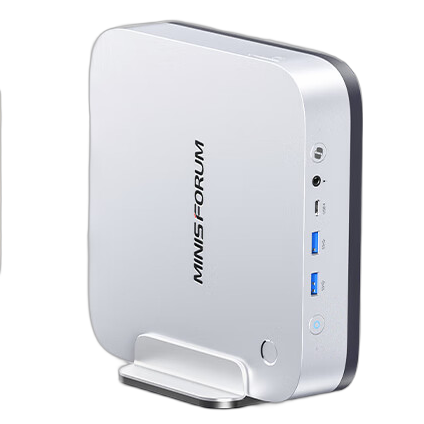 國家補貼：銘凡 X1 Pro-370 迷你主機 銀色 （AI9 HX 370、核芯顯卡、32GB、1TB SSD） 4774.4元（雙重優(yōu)惠）
