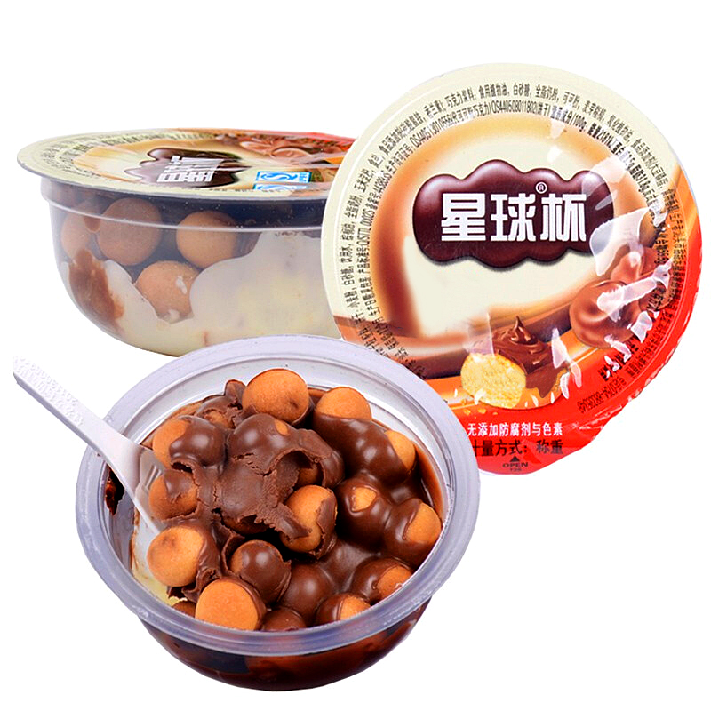 星球杯 超大杯500g 小孩儿童休闲零食巧克力+饼干 10.56元