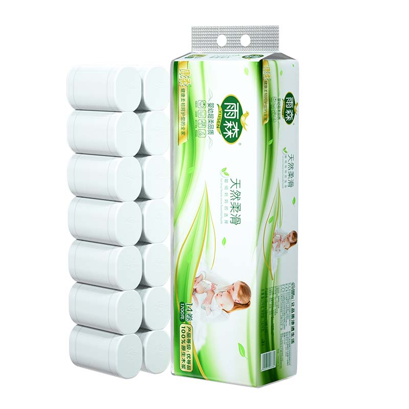 雨森 婦嬰卷紙 6層 121g/卷*14卷  9.9元包郵