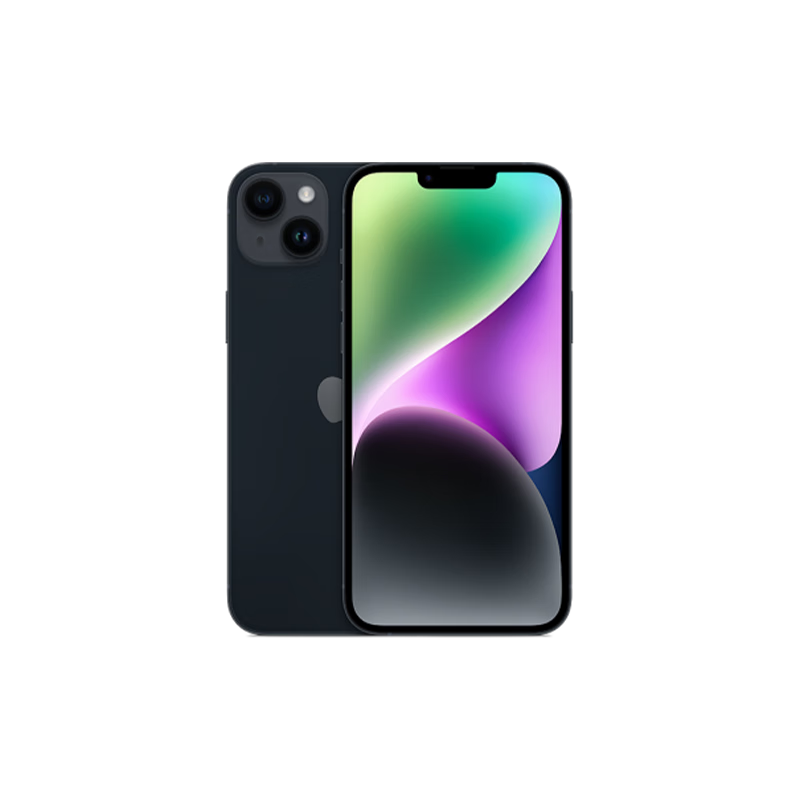 Apple/苹果 iPhone 14 Plus (A2888) 128GB 午夜色 支持移动联通电信5G 双卡双待手机 3777.51元