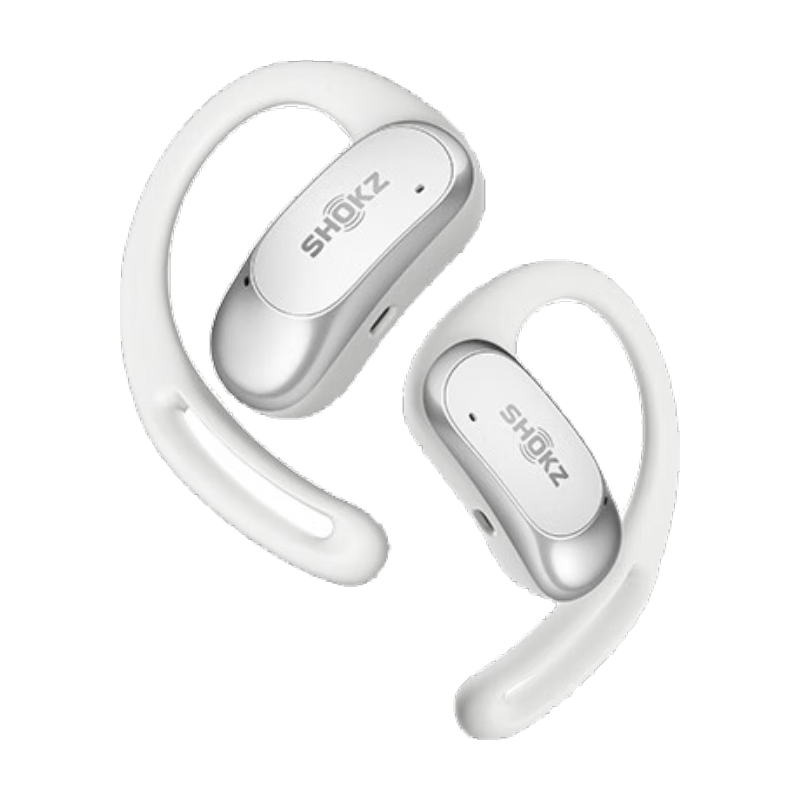 PLUS會員：aftershokz 韶音 OpenFit Air 藍(lán)牙耳機(jī) 冰川白 374.61元包郵