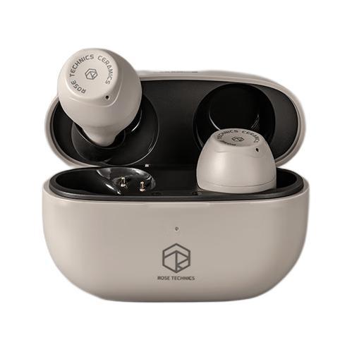 弱水時砂 rose technics CERAMICS 入耳式真無線動圈降噪藍(lán)牙耳機(jī) 愷士白 114元