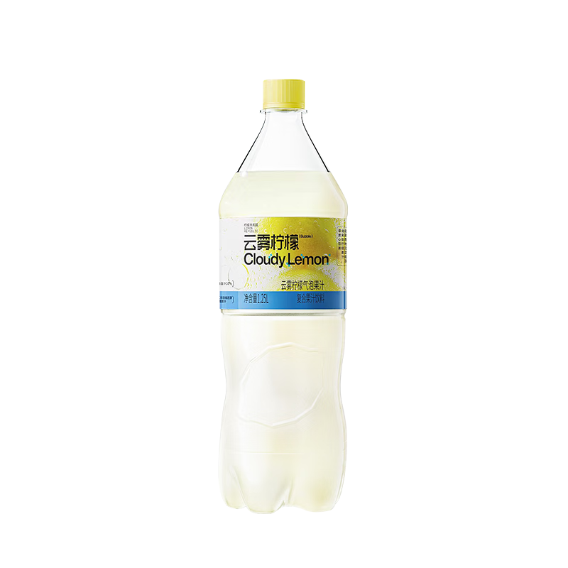 plus：檸檬共和國（Lemon Republic）云霧檸檬復合氣泡果汁飲料 大容量1.25L一瓶 7.59元（需首購）
