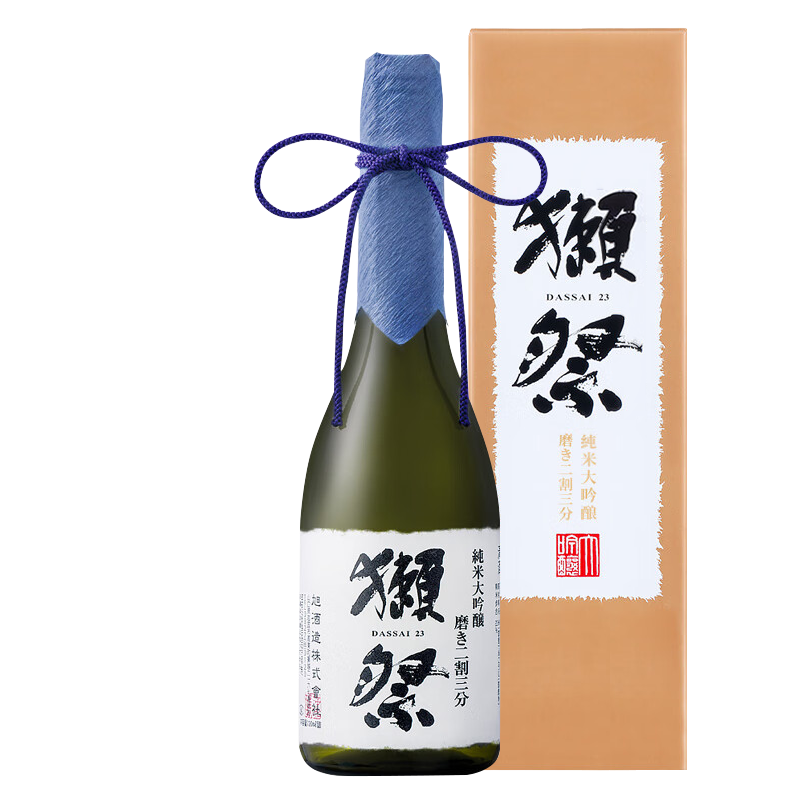 獺祭Dassai 23二割三分720ml禮盒裝 純米大吟釀 日本清酒 原裝進(jìn)口 342.9元