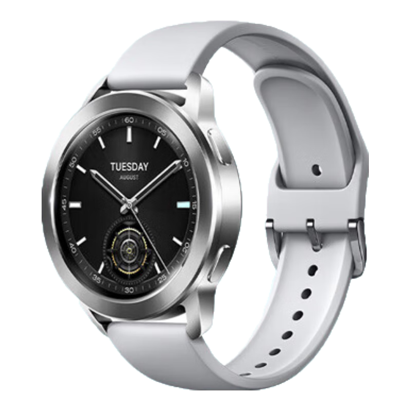 PLUS会员：小米（MI）Watch S3 银色 澎湃OS 全天血氧监测 智能运动手表  464.11元（需领券）