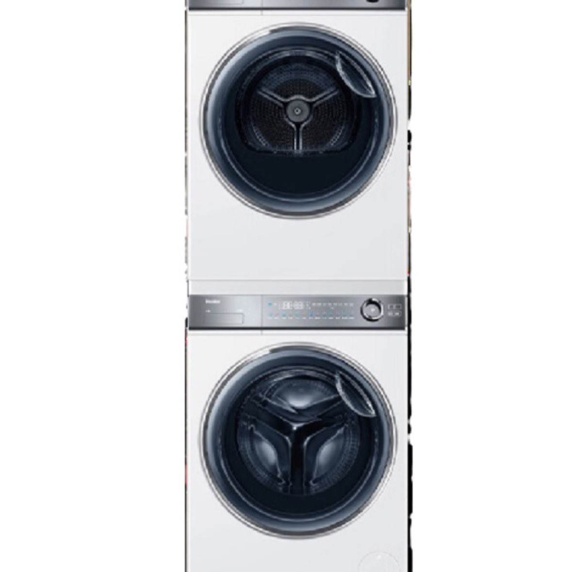 海爾 Haier 云溪冠軍版376W HGY100-F376WU1+XQG100-BD14376LWU1 熱泵式洗烘套裝 白色 4299.91元包郵